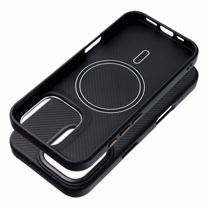 Carbon Elite Magnētiskais viedtālruņa apvalks saderīgs ar MagSafe IPHONE 14 PRO MAX melns