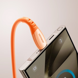 Joyroom S-A59 Vibrant Series 3A USB-A - USB-C Kabelis 1.2m - oranžs