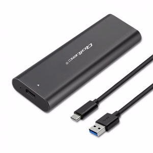 Qoltec 50312 SSD diska korpuss melns M.2