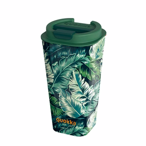 Quokka Vaso Cafe Double Walled krūze, 450 ml, Jungle