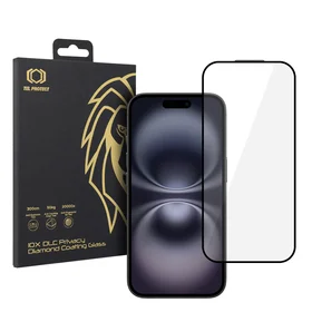 Rūdīts stikls Tel Protect 10X HD DLC Diamond Coating priekš Iphone 16