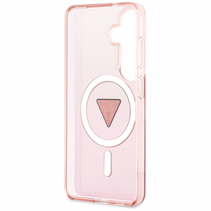 Guess maciņš IML Gradient Triangle MagSafe for Samsung Galaxy S26 rozā