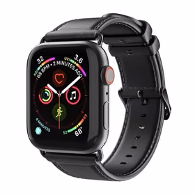 Siksniņa Dux Ducis Business Series Apple Watch 38/40/41mm Black