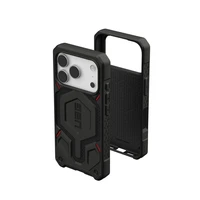 UAG Urban Armor Gear viedtālruņa apvalks MONARCH PRO saderīgs ar MagSafe iPhone 17 Pro kevlar melns