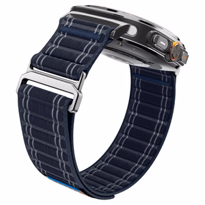 SPIGEN WBF0 siksniņa SAMSUNG GALAXY WATCH ULTRA 2024 / 2025 (47 MM) tumši zils