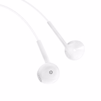 Dudao X10S wisarkans in-ear austiņas 3.5mm mini jack 1.15m - balts