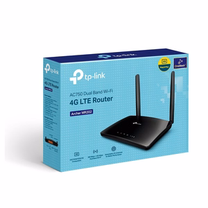 TP-Link Archer MR202 bezvadu maršrutētājs Fast Ethernet divjoslu (2.4 GHz / 5 GHz) 4G melns