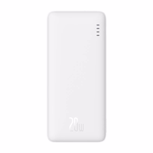 Portatīvais lādētājs Baseus Airpow 10000mAh 20W (balts)