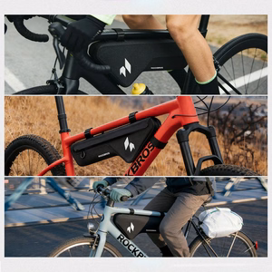 Rockbros AS-152 velosipēda apakšējās caurules soma ūdensizturīga 1.9L - melna