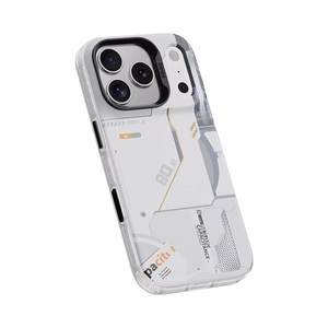 Чехол Benks Dynamic Magnetic Mecha (E070) для iPhone 17 Pro Max белый (Camera Control Button)