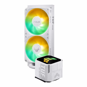 ASUS TUF Gaming LC III 240 ARGB White Edition procesora viss vienā šķidruma dzesētājs 12 cm