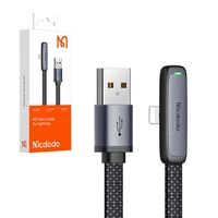 Mcdodo CA-2791 USB zibspuldzes kabelis, 1,8 m (melns)