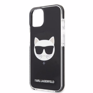 Karl Lagerfeld KLHCP13STPECK Viedtālruņa apvalks iPhone 13 mini 5.4" - melns (m)