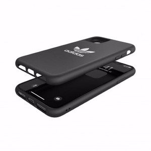 Adidas OR veidots apvalks Basic iPhone 11 Pro Max - melna un balta