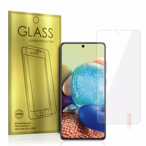 Rūdīts stikls Gold SAMSUNG GALAXY A71 5G (ar atveri kamerai)