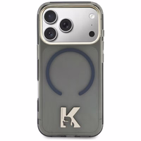 Karl Lagerfeld IML K Head Logo MagSafe Maciņš for iPhone 17 Pro Max - melns