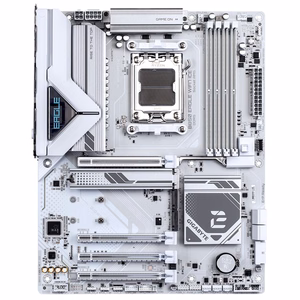 GIGABYTE B850 EAGLE WIFI7 ICE Материнская плата AMD Ryzen 9000 DDR5 8200МГц PCIe 5.0 M.2 Wi-Fi 7 2.5 GbE USB 3.2 Gen 2