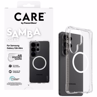 CARE by PanzerGlass Samba Transparent Qi Case for Samsung Galaxy S26 Ultra - Transparent