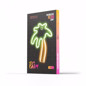 Neon LED Light PALM zaļš oranžs NNE04 Neolia