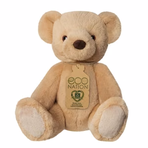 Eco Nation videi draudzīga lācīša plīša rotaļlieta, 28 cm