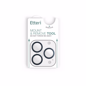 Etteri camera lens protector for iPhone 15 Pro / 15 Pro Max deep blue