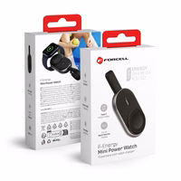 Portatīvais lādētājs Apple Watch Forcell F-Energy Mini Power Watch 1A 2,5W 1200 mAh melna