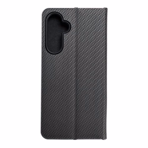 LUNA Book Carbon viedtālruņa apvalks SAMSUNG A54 5G melns