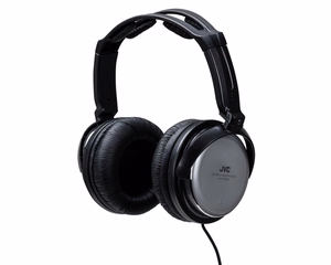 JVC HA-RX500-E vadu austiņas uz galvas melnas, baltas