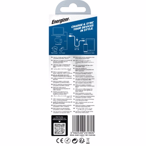Energizer Ultimate C520CKBK USB-A–USB-C uzlādes un datu kabelis, 2 m, melns