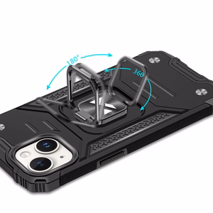 Wozinsky Ring Armor viedtālruņa apvalks iPhone 15 Plus - zils