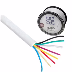 Security un alarm kabelis NMAC-80/22, 8x0.22, 100m