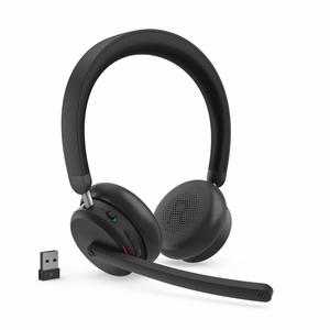 Lenovo ANC 6550 беспроводные наушники с оголовьем для офиса/колл-центра USB Type-C Bluetooth чёрный