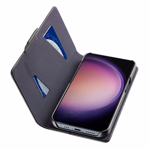 Cellularline Book Case atverams vāciņš ierīcei Samsung Galaxy S24 Ultra, melns