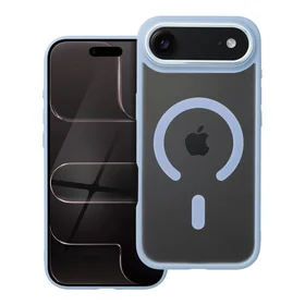 MATTE MAG COVER magnētiskais viedtālruņa apvalks, saderīgs ar MagSafe, paredzēts IPHONE 17 Air, zils