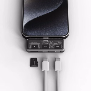 Adapter HUB 3in1 USB C Satechi Mobile XR ST-HXRSDM space pelēks