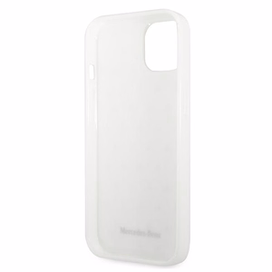 Mercedes Silver Stars Pattern чехол для iPhone 13 - белый