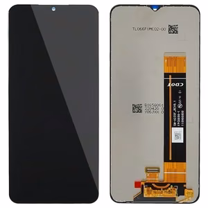LCD ekrāns Samsung A235 A23 4G 2022 ar skārienjūtīgu ekrānu melns oriģināls
