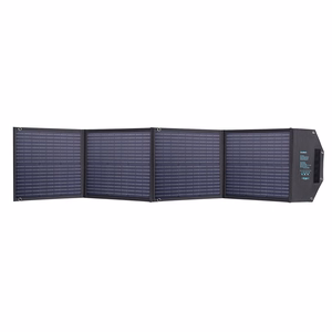 Choetech SC009-V2 saules salokāms lādētājs 100W USB-C / 2x USB-A PD QC - melns