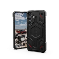 UAG Monarch Pro viedtālruņa apvalks Samsung Galaxy S24 ar magnētisko moduli - melns kevlar
