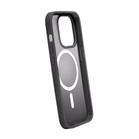 Puro Gradient apvalks ar magnētu iPhone 15 Pro - melns