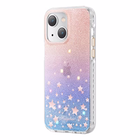 Kingxbar Heart Star Series viedtālruņa apvalks iPhone 14 Plus apvalks ar zodiaka zvaigznēm