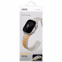 UNIQ Stride De Rubber siksniņa Apple Watch 49/46/45/44mm bēšs