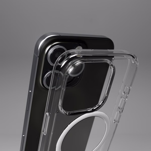 SBS Extreme Mag D3O Magnētiskais Apvalks iPhone 16 Pro - Caurspīdīgs