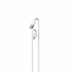 Devia kabelis Kintone EC143 USB - Lightning 1,0 m 2,1A balts