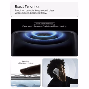 SPIGEN futrālis ULTRA HYBRID priekš SAMSUNG S26 crystal clear