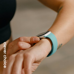 Crong Liquid siksniņa Apple Watch 38 / 40 / 41 / 42 mm, tirkīza krāsā