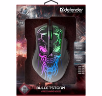 Gaming, optic, wired mouse  DEFENDER GM-928 BULLETSTORM 7200dpi 7P illuminate