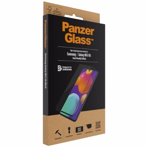PanzerGlass E2E Regular aizsargstikls Samsung Galaxy M53 - ar melnu rāmi