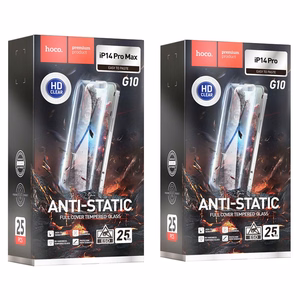 HOCO rūdītais stikls HD Anti-static (komplekts 25in1) - MULTIPACK iPhone 14 Pro Max (G10)