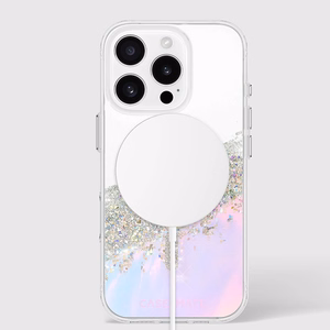 Case-Mate Karat Soap Bubble MagSafe vāciņš ierīcei iPhone 16 Pro, zaigojošs